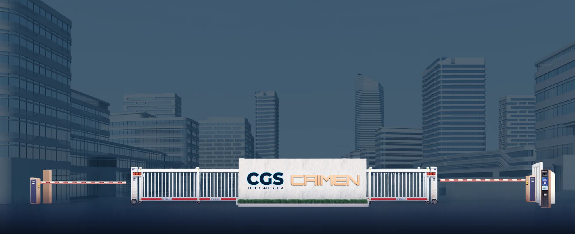 Cortex Gate System total auto-gate solutions in Malaysia – CAIMEN sliding, swing and barrier gate systems